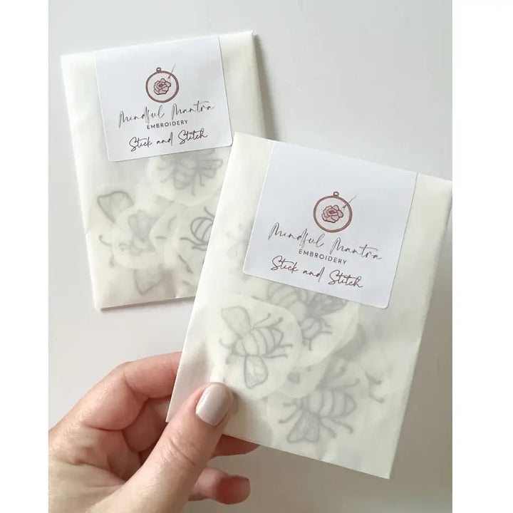 Stick and Stitch Broderi Bees