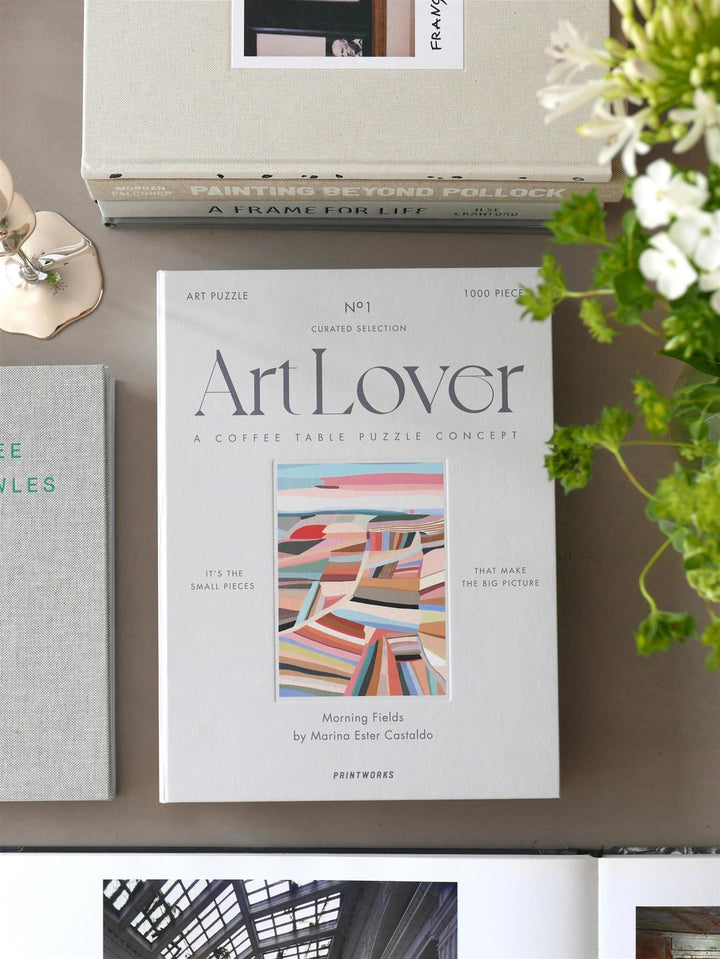 Art Lover Book Puzzle - Morning Fields