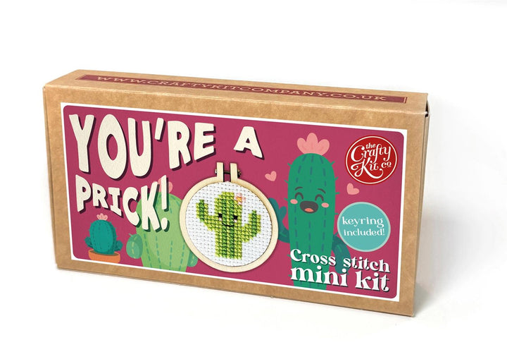 Mini Broderingskit You're A Pr*Ck