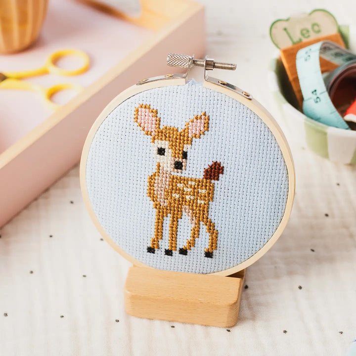Cross Stitch Kit Baby Deer Fawn