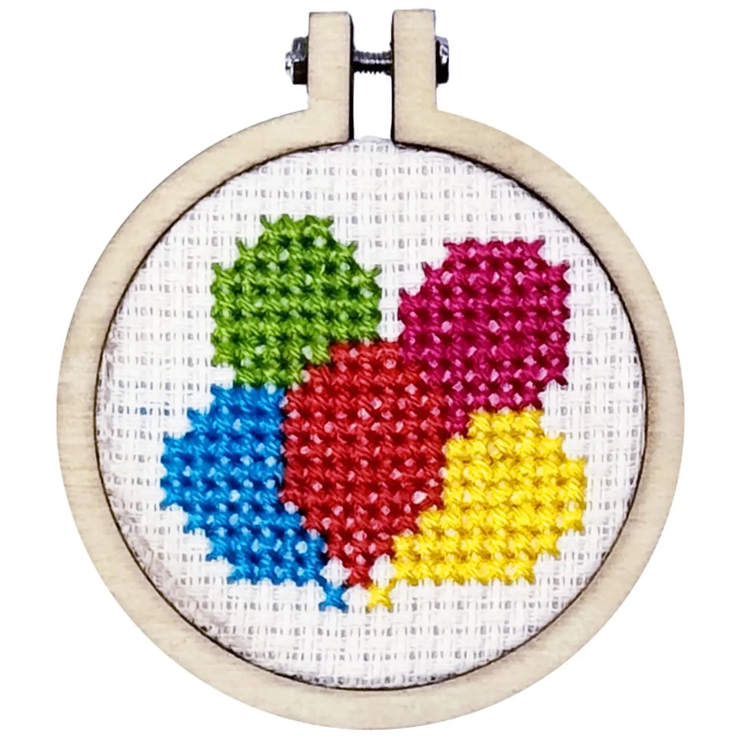 Mini Broderingskit Happy Birthday