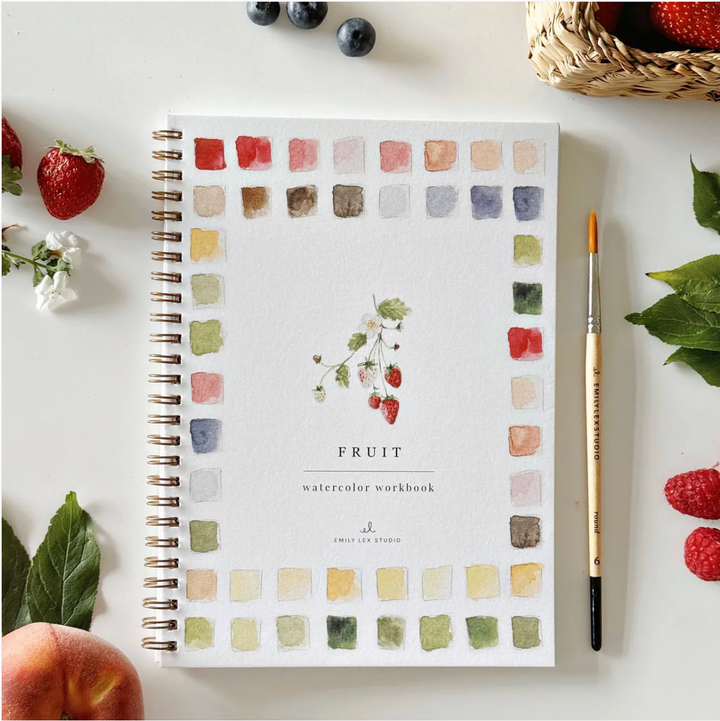 Watercolor Workbook Fruit