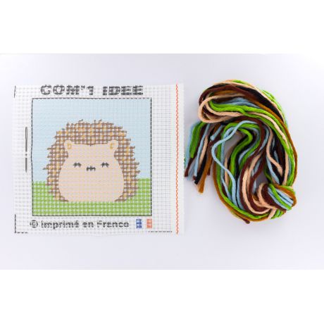 Broderingskit Barn Pinnsvin
