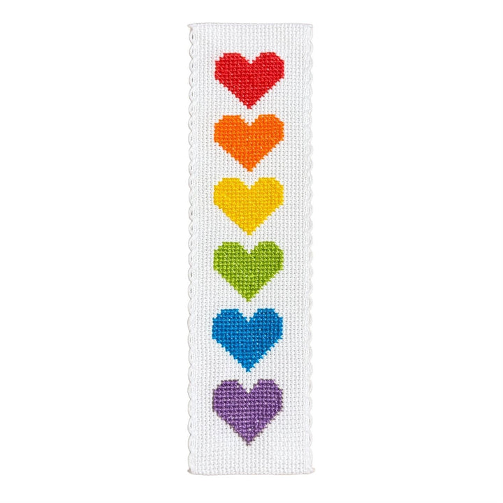 Broderingskit Bokmerke Love Story