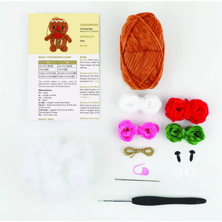 Fred The Gingerbread Hekle kit