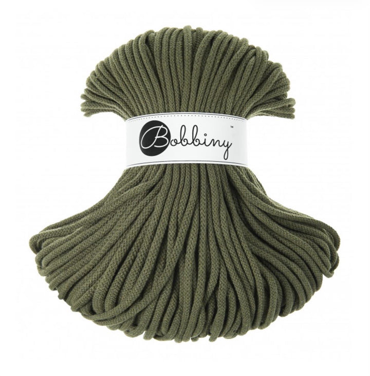 Premium 5mm Braided Cord Avocado
