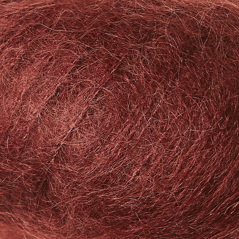 Soft Silk Mohair - Vinrød