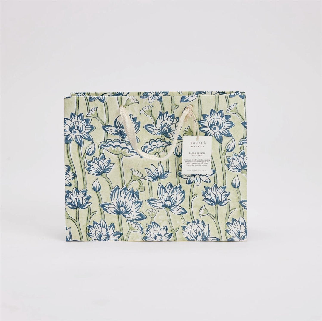 Block Printed Gift Bag