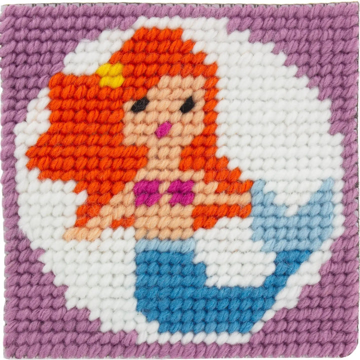 Broderingskit Barn Havfrue