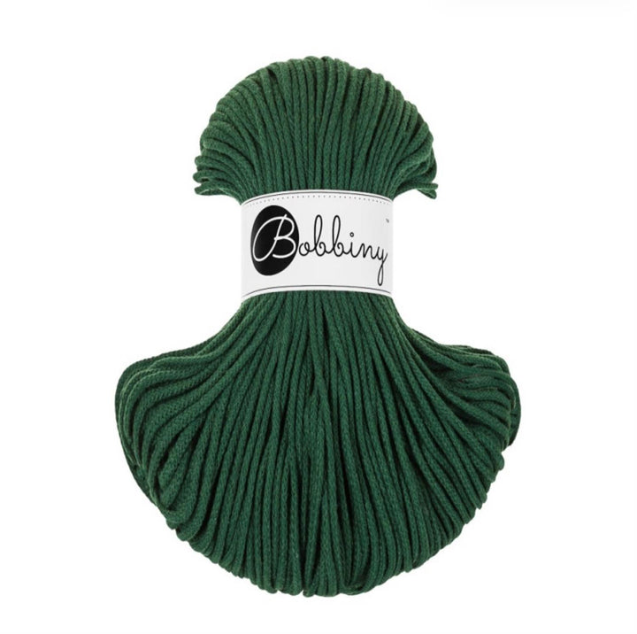 Junior 3mm Braided Cord Furugrønn