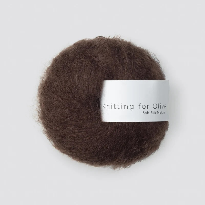 Soft Silk Mohair - Sjokolade