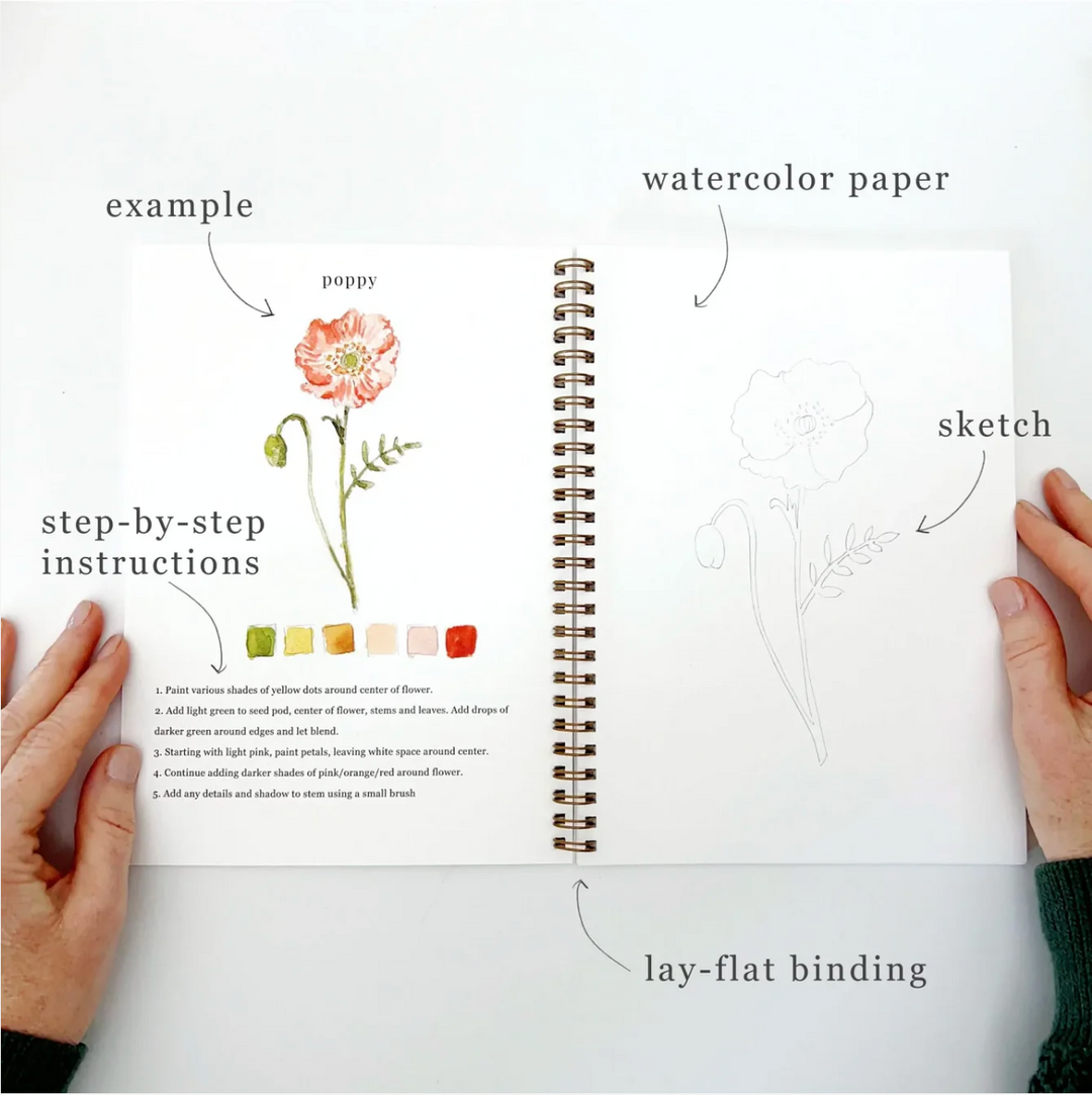 Watercolor Workbook Flowers