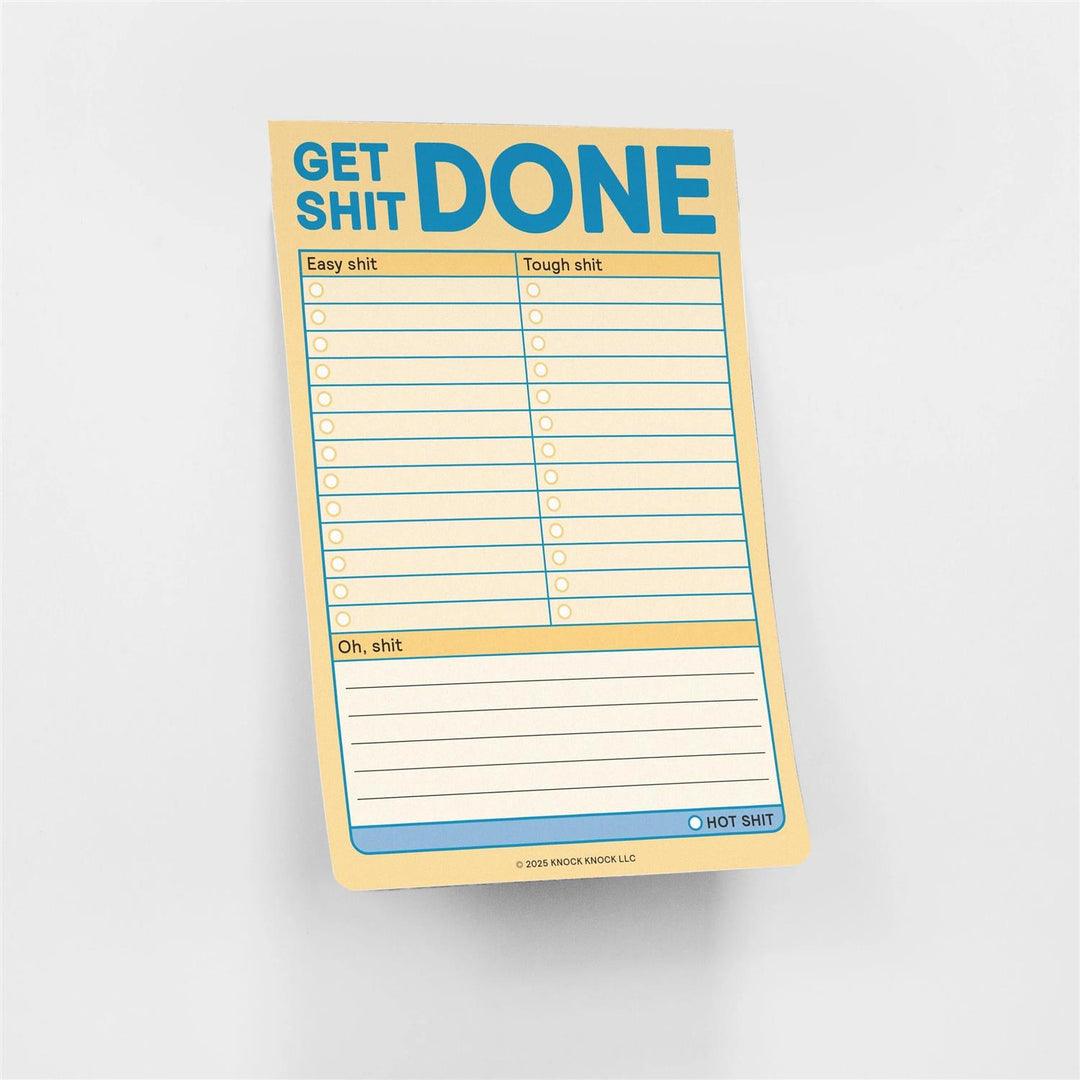 Get Shit Done Notes