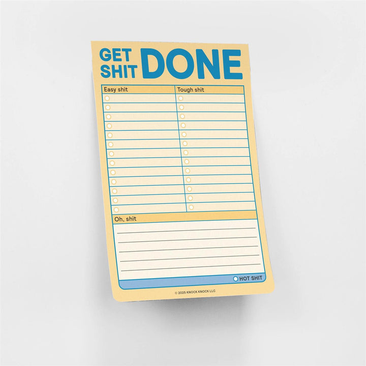 Get Shit Done Notes