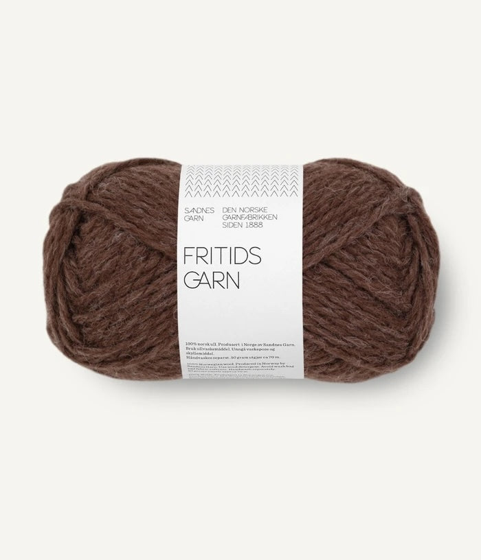 Fritidsgarn Chocolate Melange 4071