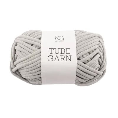 Tubegarn 4mm Grå