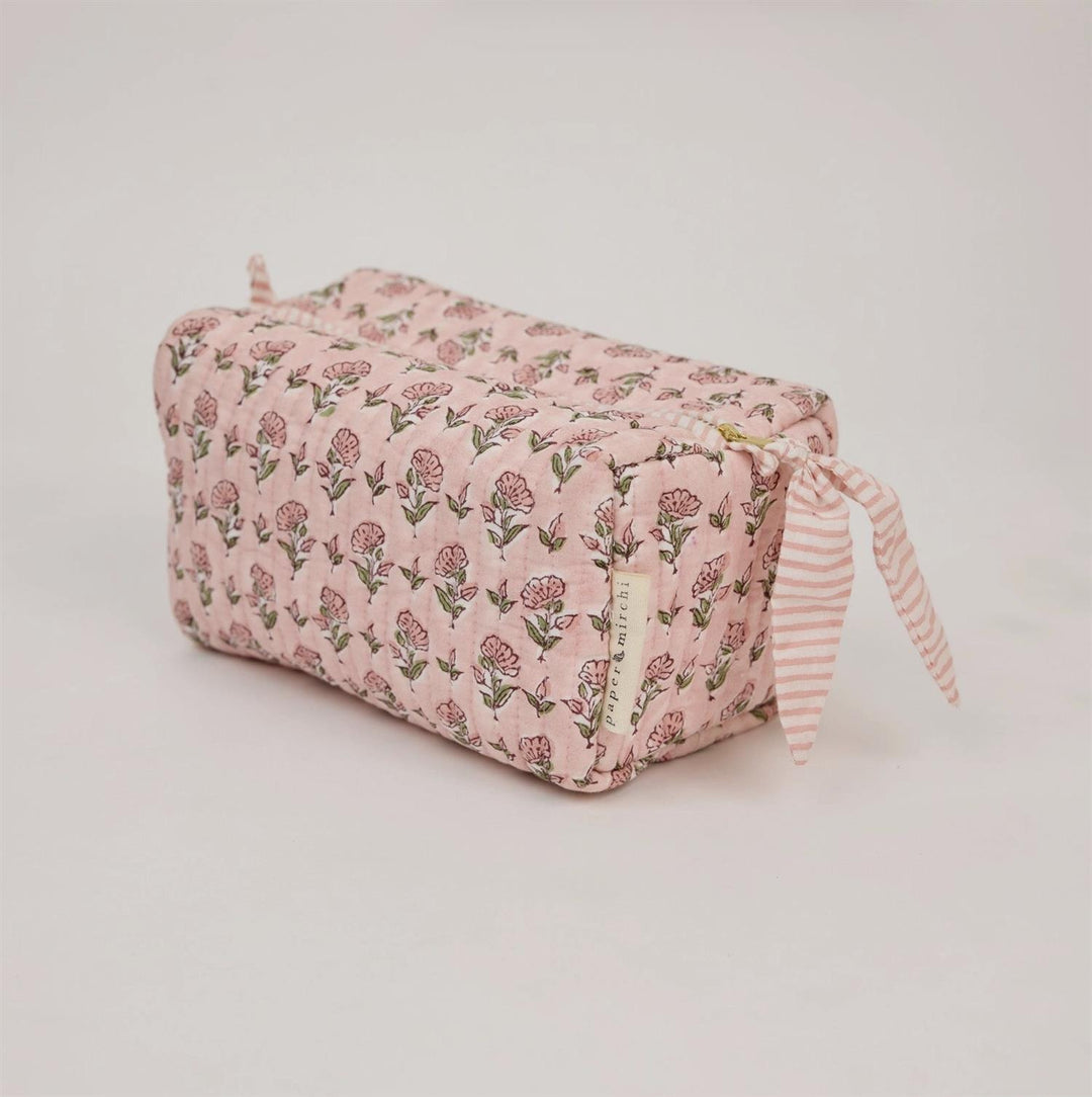 Organic Cotton Toiletry Bag (Medium)