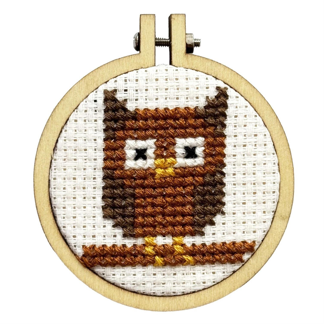 Mini Broderingskit Owl You Need Is Love