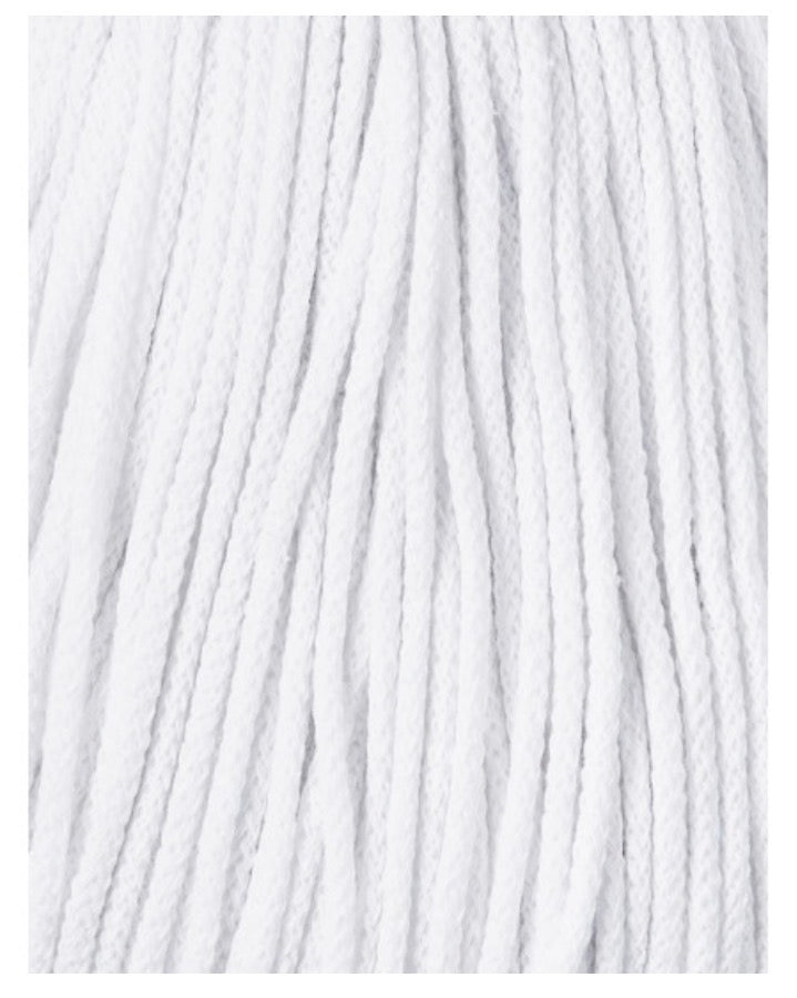 Junior 3mm Braided Cord Hvit