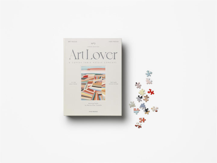 Art Lover Book Puzzle - Morning Fields