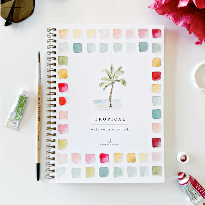 Watercolor Workbook Tropical