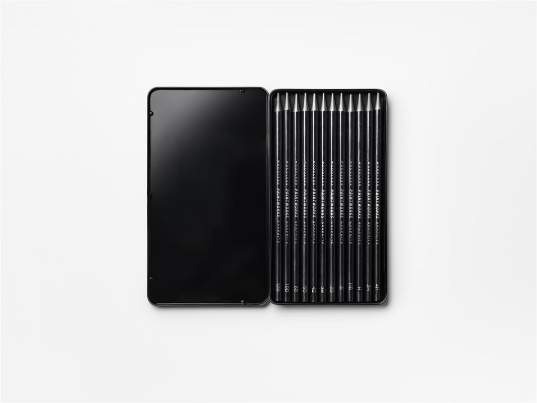12 Fargeblyanter - Graphite