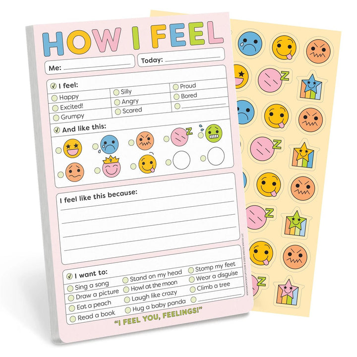 How I Feel Notepad