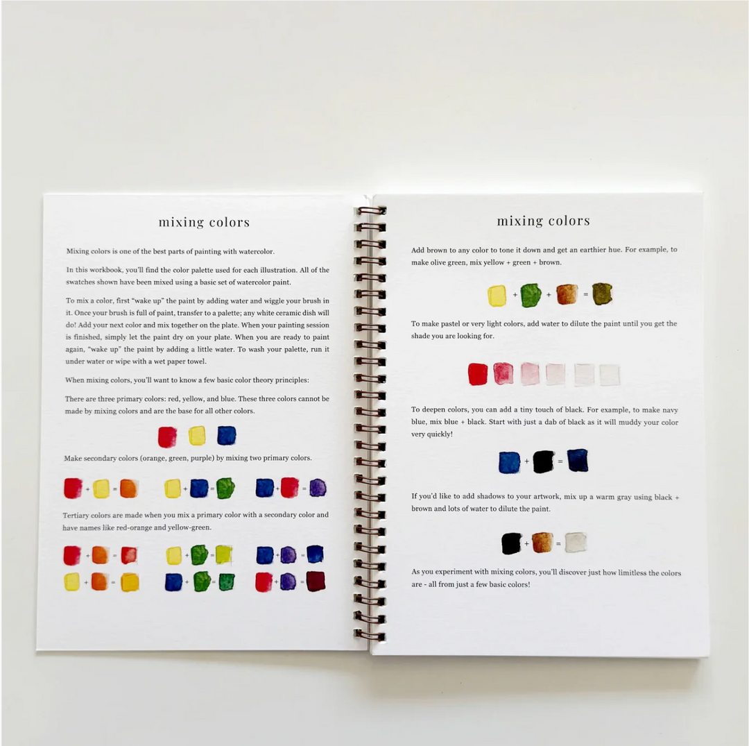 Watercolor Workbook Fruit