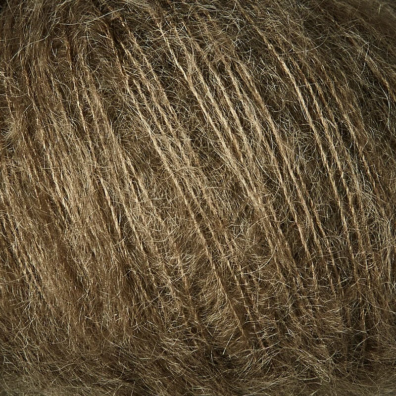 Soft Silk Mohair - Nøttebrun