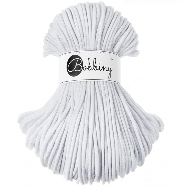 Premium 5mm Braided Cord Hvit