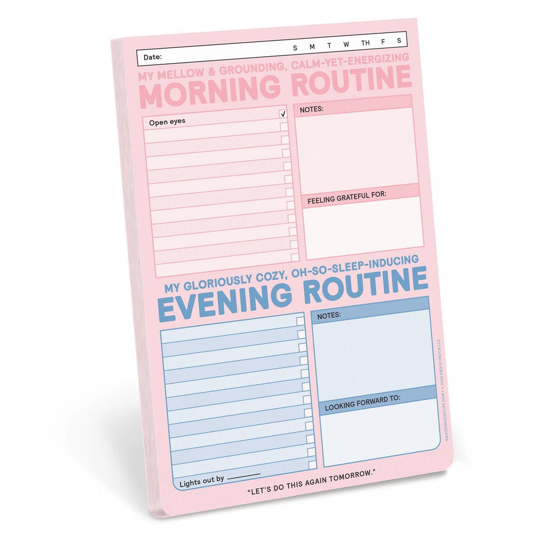 AM/PM Routine Notepad