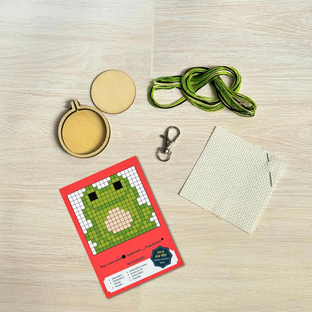 Mini Broderingskit Don't You...Frog-Et About Me