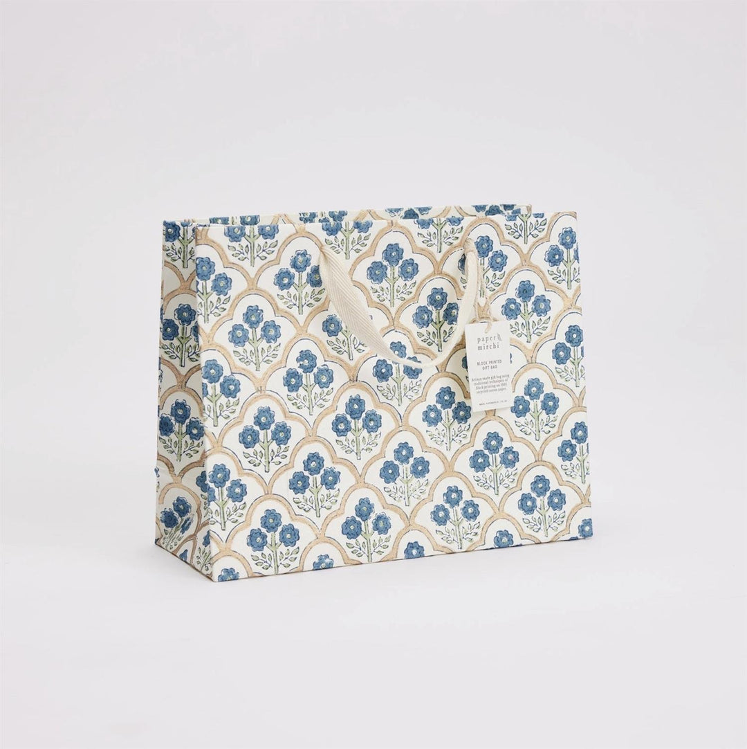 Block Printed Gift Bag