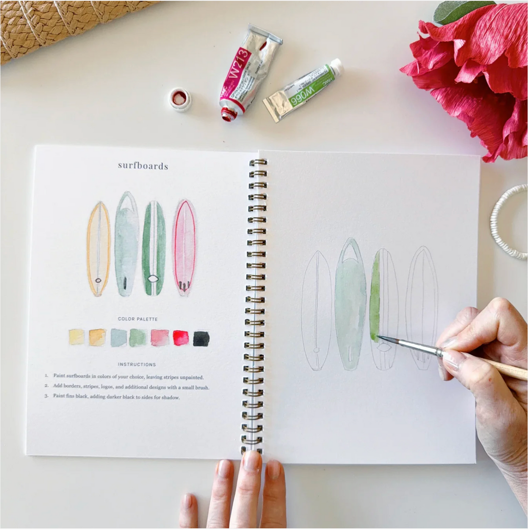 Watercolor Workbook Tropical