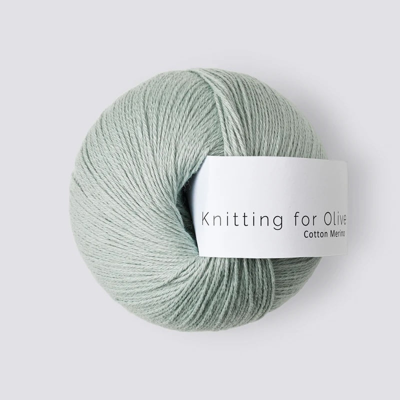 Cotton Merino - Lys Mint