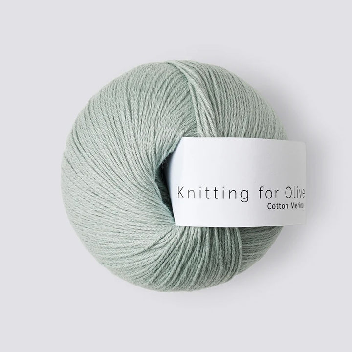 Cotton Merino - Lys Mint