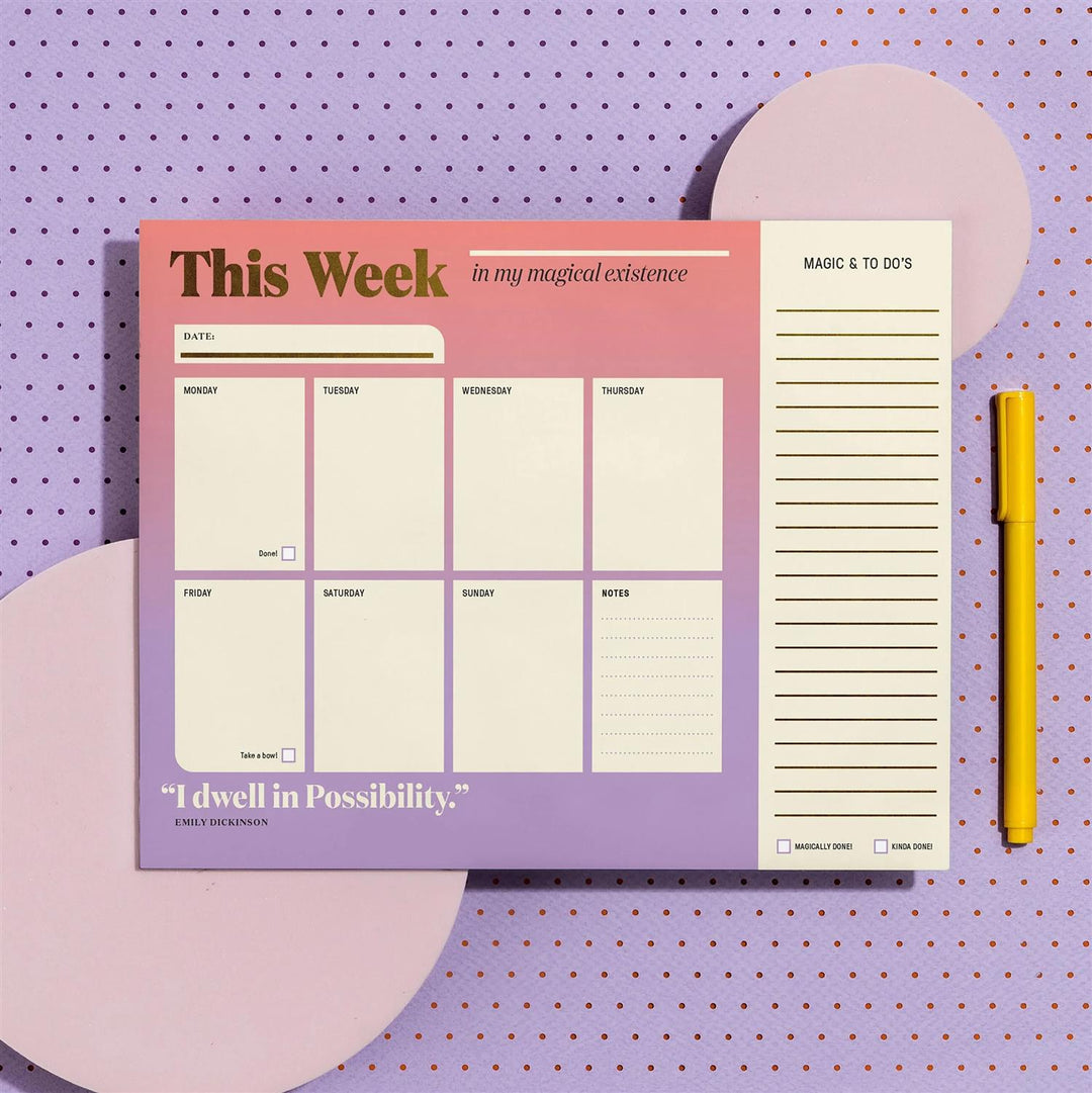You are magic This Week Planner