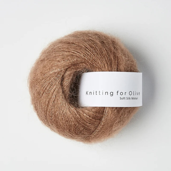Soft Silk Mohair - Brun Nougat