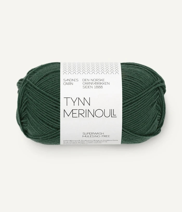 Tynn Merinoull Deep Forest Green 8581