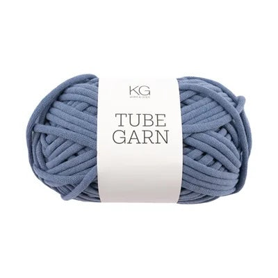 Tubegarn 4mm Støvblå