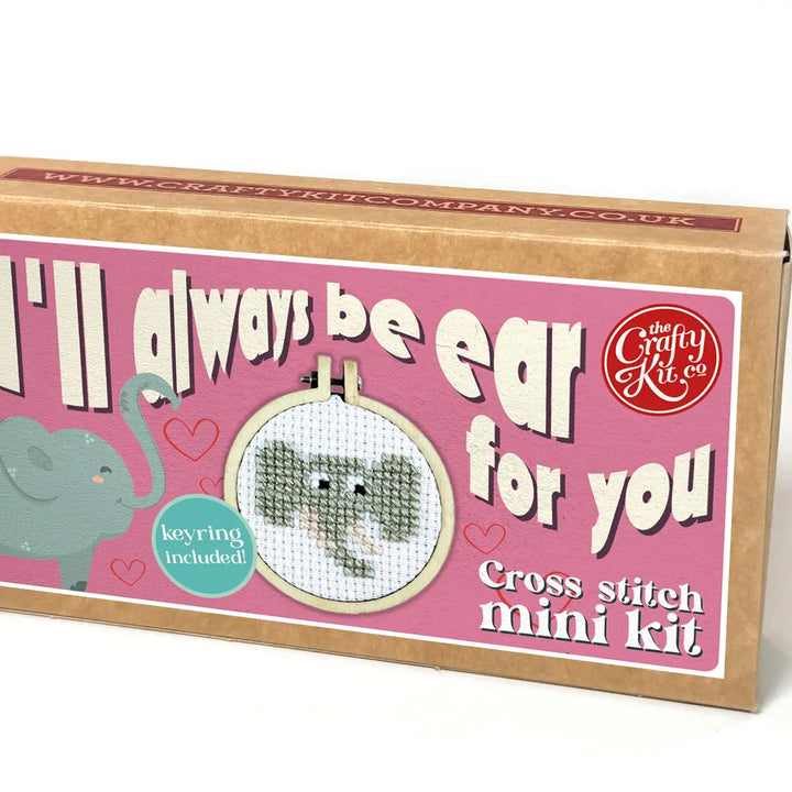 Mini Broderingskit I´ll Always Be Ear For You