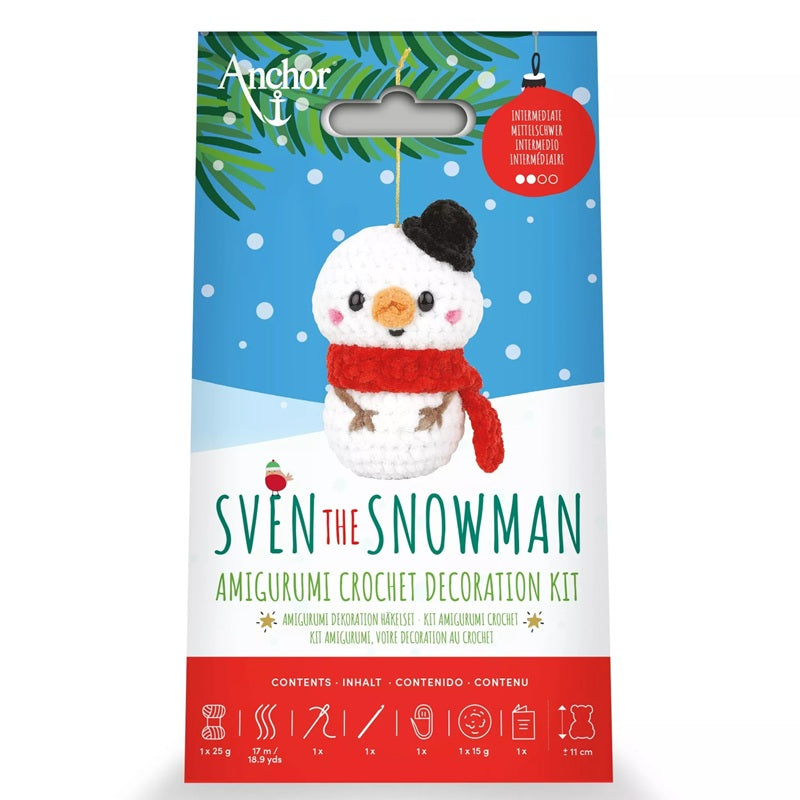 Sven The Snowman Hekle kit