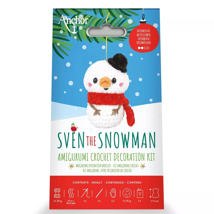Sven The Snowman Hekle kit