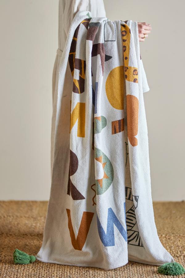 Memmo Pledd 160x130cm Multicolor