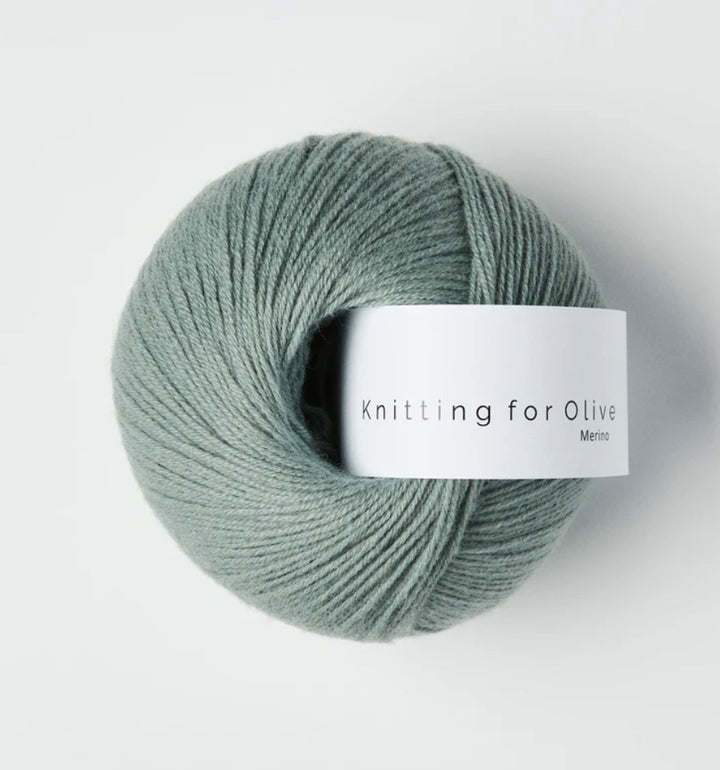 Merino - Støvet Aqua