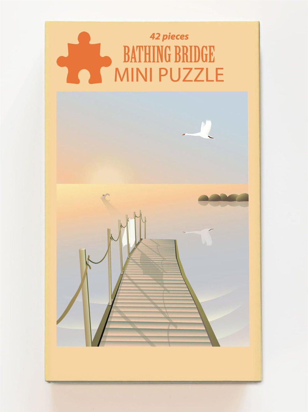 Bathing Bridge Mini Puzzle - 42 brikker