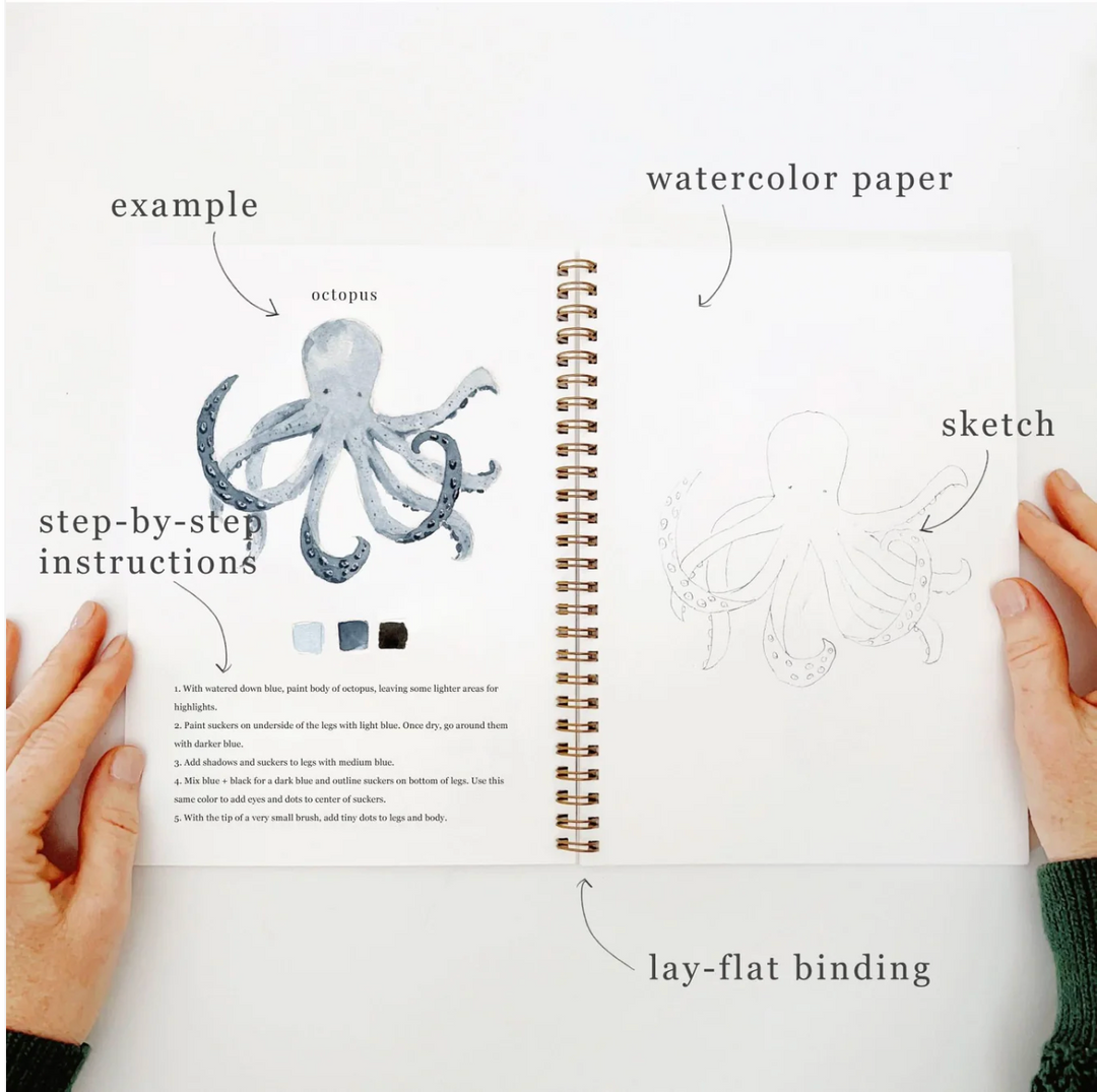 Watercolor Workbook Seaside