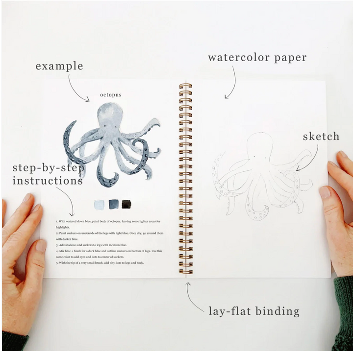 Watercolor Workbook Seaside