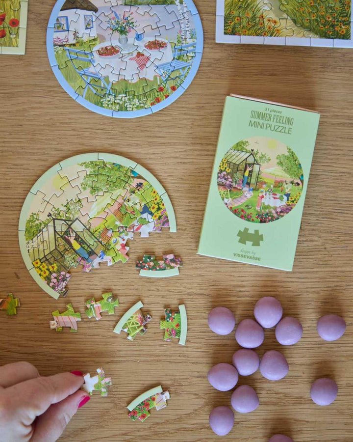 Sweet Strawberries Mini Puzzle - 31 brikker