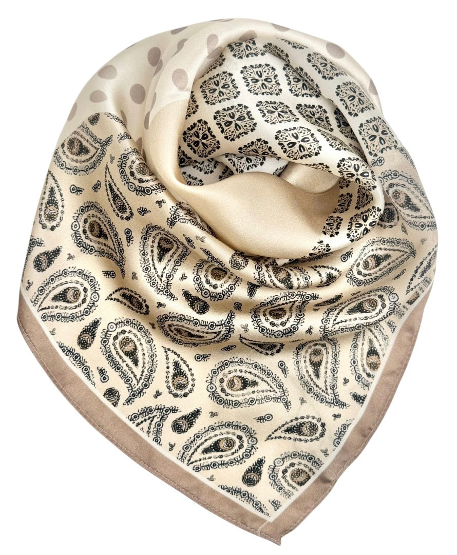 Silkeskjerf Paisley